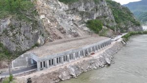 Structura de rezistență de pe Clisura Dunării a fost finalizată