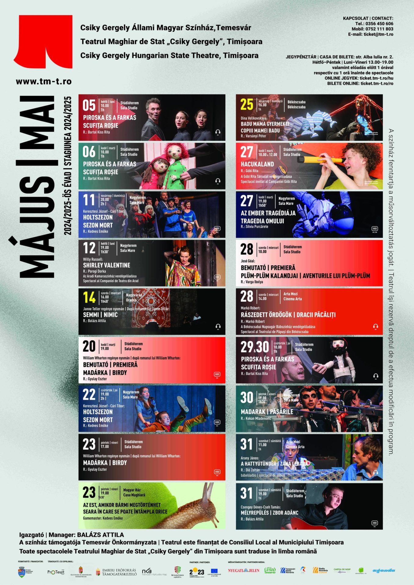 teatrul maghiar timisoara