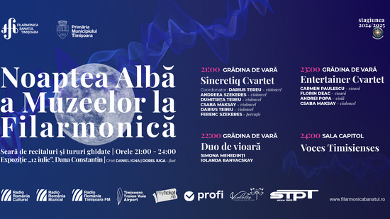 Noapte Albă la Filarmonica Banatul Timișoara