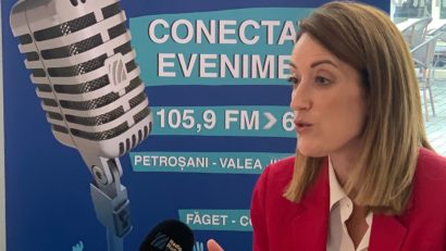INTERVIU | Roberta Metsola, la Timișoara: „Europa este un far al speranței. România este în inima sa”