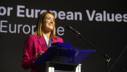 Roberta Metsola: “Premiul pentru Valori Europene, un simbol al curajului și democrației”. Un mesaj puternic pentru Europa