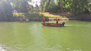 Intervenție de urgență după ce un bărbat s-a aruncat în Bega