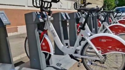 Sistemul de închiriere a bicicletelor din Arad devine functional