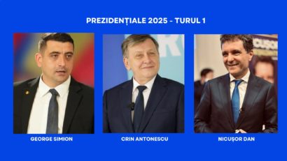 Primele rezultate parțiale oficiale ale alegerilor prezidențiale