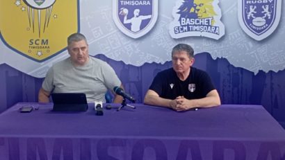 Pero Milosevic încheie al doilea său mandat la SCM Politehnica Timișoara / AUDIO