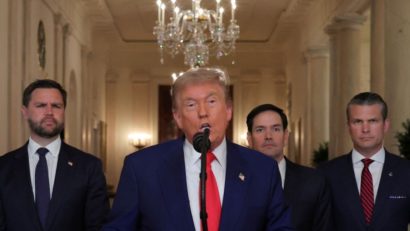 SUA au bombardat situri nucleare iraniene, anunţă Trump