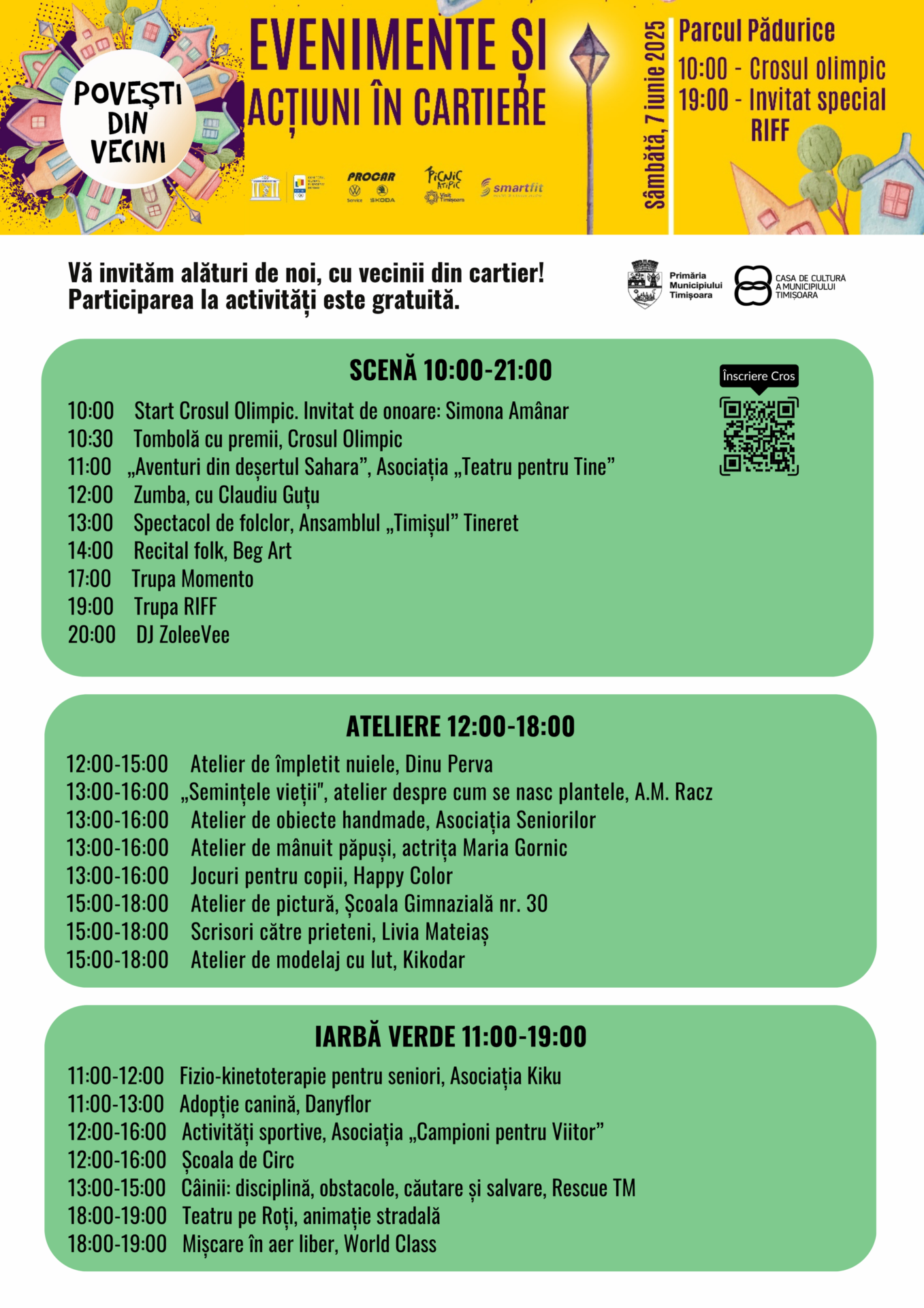 Program_Povești din vecini_Parcul Pădurice