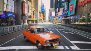Zeci de autoturisme Dacia istorice îşi dau întâlnire în centrul Devei