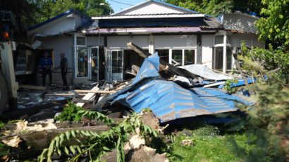 Primăria Timișoara a început demolarea pizzeriei Poli
