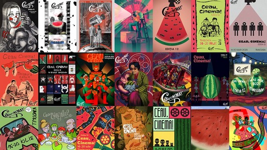 Expoziție de afișe alternative pentru festivalul Ceau,Cinema!, la Galeria Pygmalion