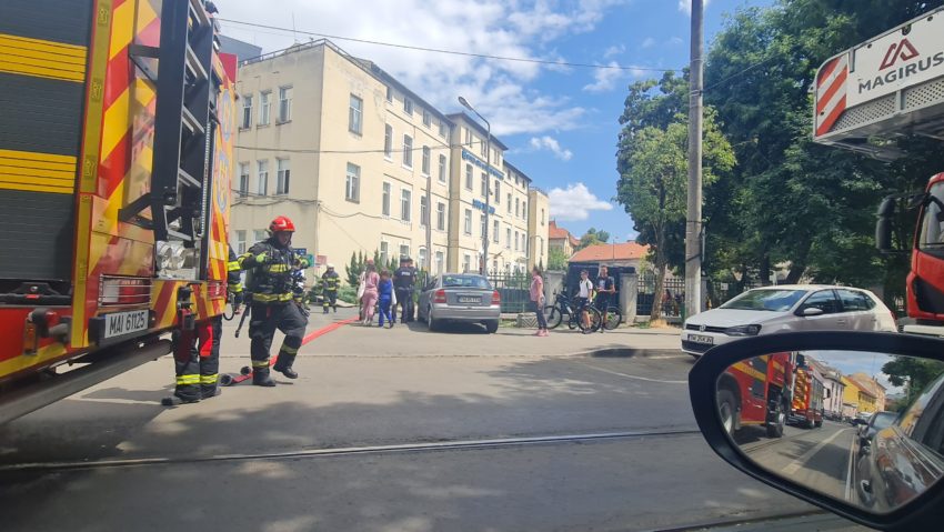 Intervenție a pompierilor la Spitalul de Copii „Louis Țurcanu”, după un scurtcircuit electric