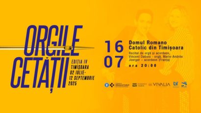 „Sonorități comune și contraste fertile între două instrumente aerofone ” la festivalul ORGILE CETĂȚII DIN TIMIȘOARA