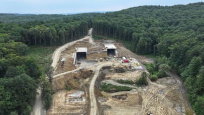 Lucrările la tronsonul Margina – Holdea din Autostrada A1 au depășit 25%