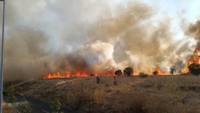 Incendiu de proporții în Arad