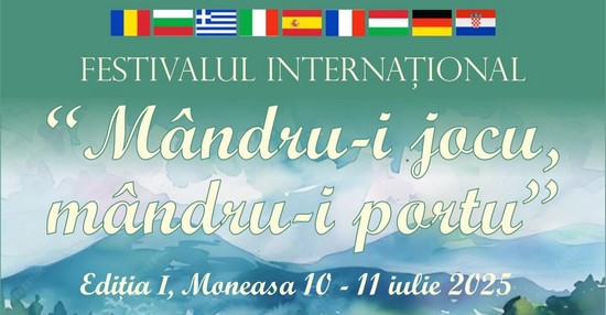Festivalul internațional de folclor „Mândru-i jocul, mândru-i portu”, la Moneasa