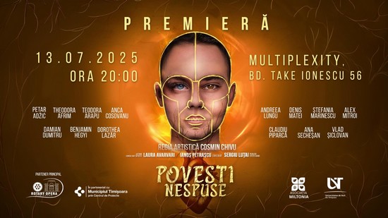 „Povești nespuse”, un spectacol despre curaj, vulnerabilitate și puterea artei