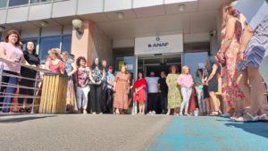 Un nou protest la ANAF în Timișoara: angajații cer dialog cu Guvernul