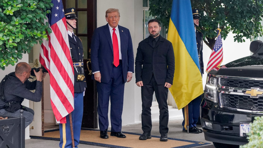 Volodimir Zelenski, primit de Donald Trump în Biroul Oval Volodimir Zelenski, primit de Donald Trump în Biroul Oval