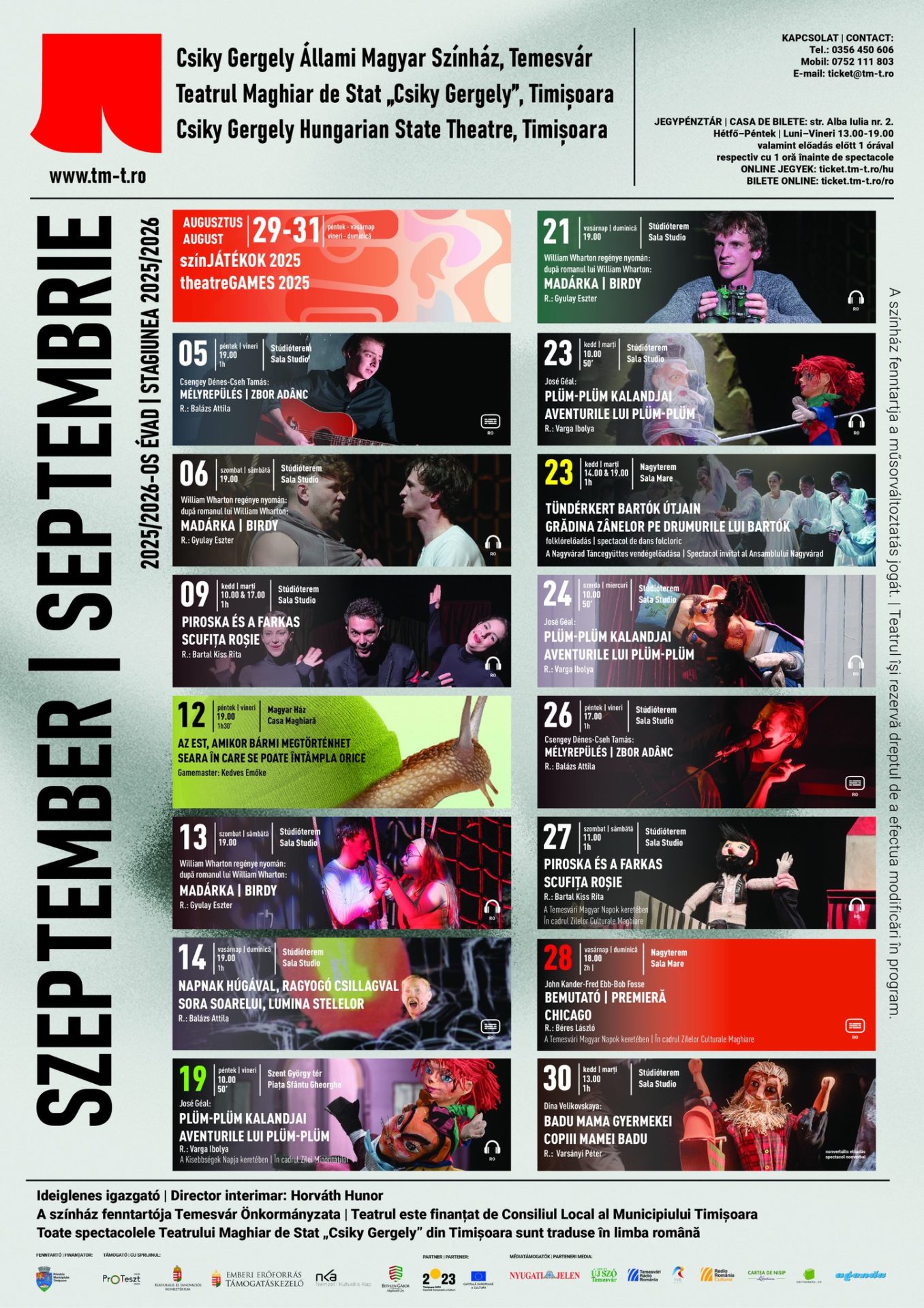 teatrul maghiar timisoara