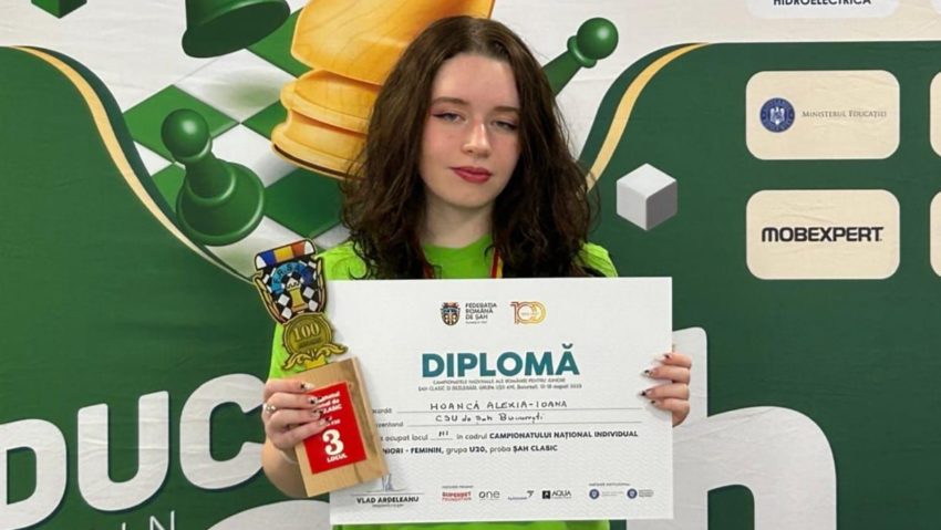 Timișoreanca Alexia Hoancă, bronz la Campionatul Național U20 Timișoreanca Alexia Hoancă, bronz la Campionatul Național U20