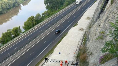 Restricții de circulație pe A1 în zona “Dealul Liliecilor”