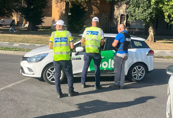 Controale la firmele de ride-sharing din Timișoara. Amenzi pentru evaziune fiscală
