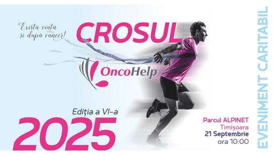 Crosul Oncohelp în scop caritabil, la Timișoara