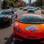 GOAT Rally 2025, spectacol al supercarurilor în Piața Unirii din Timișoara