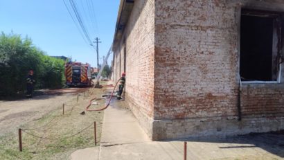 Incendiu la o locuință din Peciu Nou