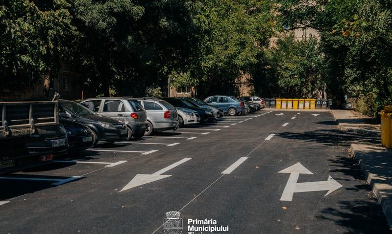 Locuri de parcare în locul garajelor demolate din Timișoara Locuri de parcare în locul garajelor demolate din Timișoara
