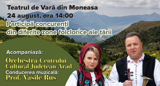 Festivalul Cântecului Popular din Țara Zarandului de la Moneasa