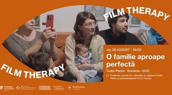 Documentarul „O familie aproape perfectă”, în avanpremieră la Timișoara, în cadrul Film Therapy