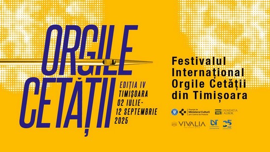 Festivalul Internațional Orgile Cetății 2025, la Timișoara / PROGRAM