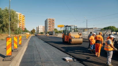 Primăria Timișoara impune “ritm mai alert” pe bd. Rebreanu. Unele lucrări pot fi reprogramate