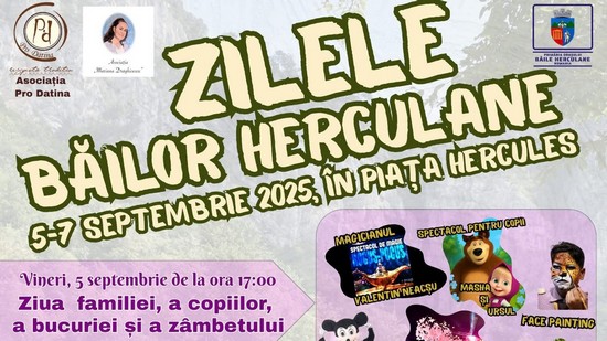Zilele Băilor Herculane 2025 / PROGRAM