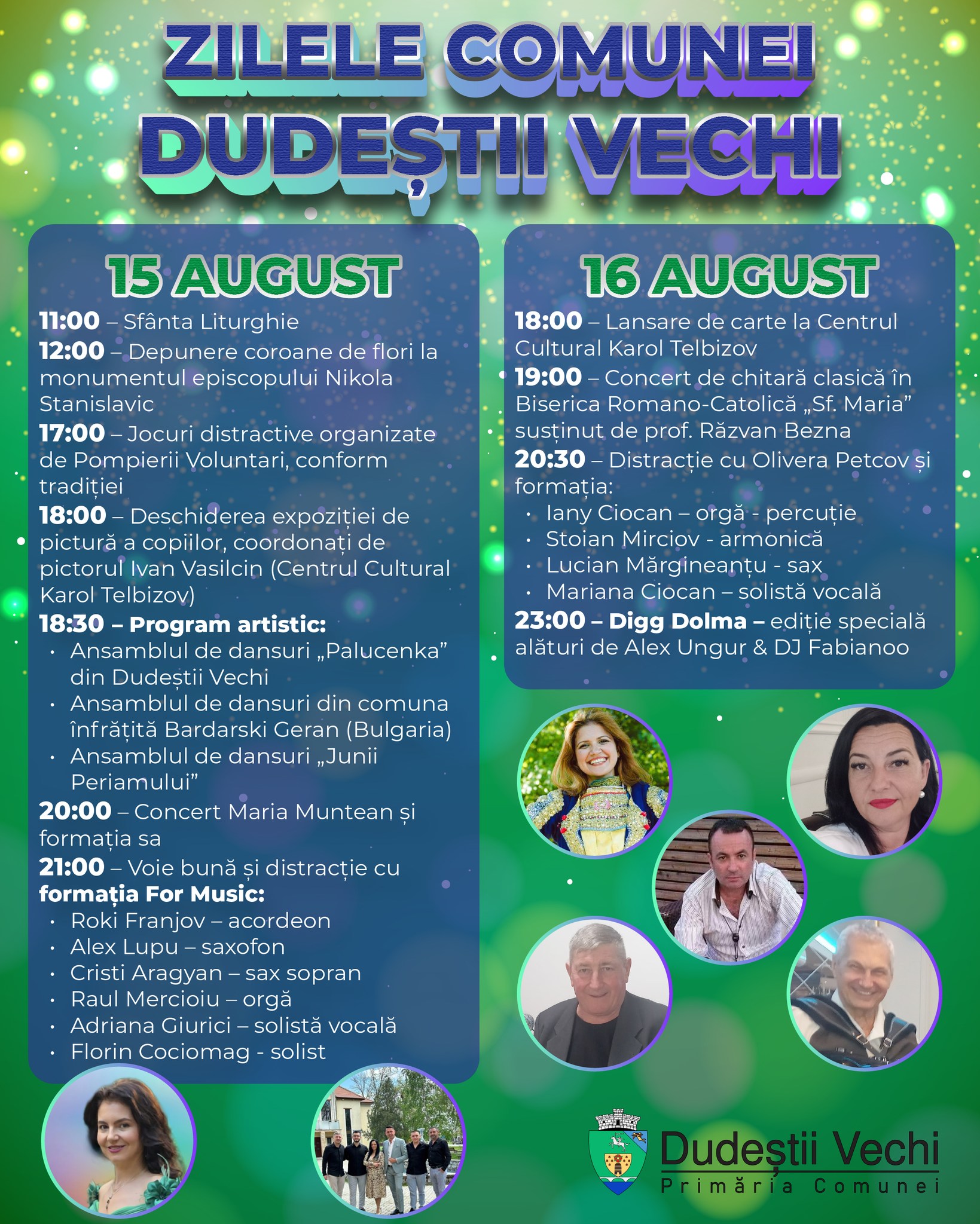 zilele comunei dudestii vechi