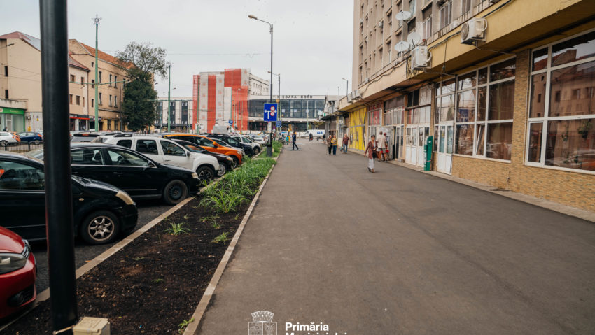 Parcare nouă în zona Gării de Nord din Timișoara