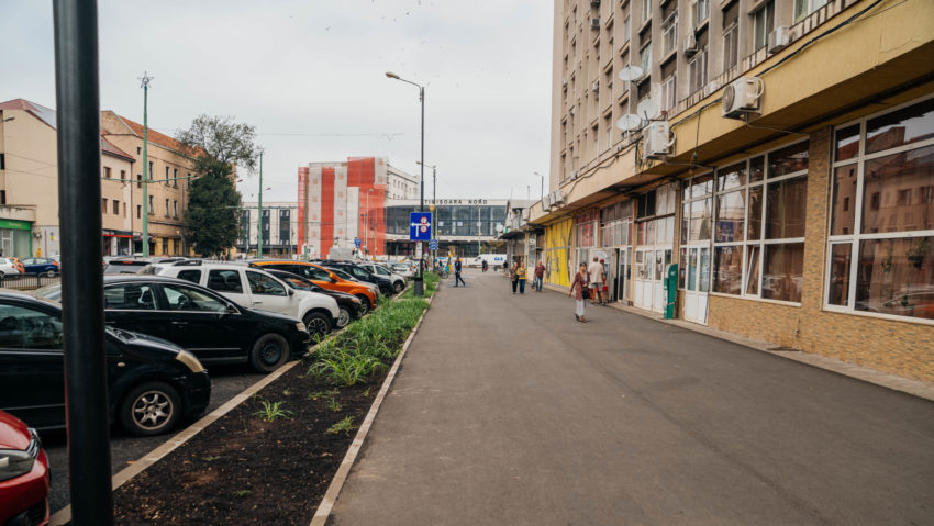 Parcare nouă în zona Gării de Nord din Timișoara