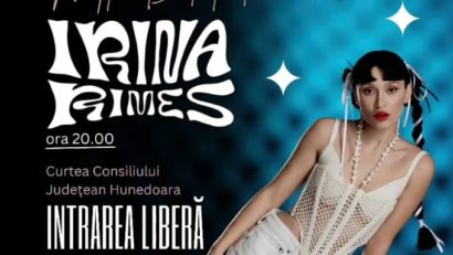 Irina Rimes, invitată la Noaptea Bibliotecilor de la Deva