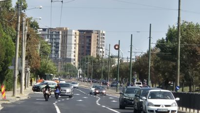 Circulație deschisă pe întreg bulevardul Rebreanu din Timișoara