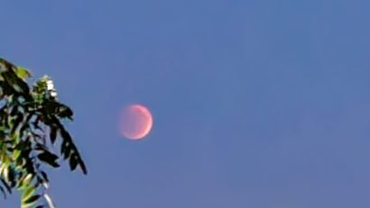 Eclipsa totală de Lună, vizibilă în România