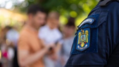 Jandarmii timișeni se ocupă de siguranța elevilor de la 11 școli din județ