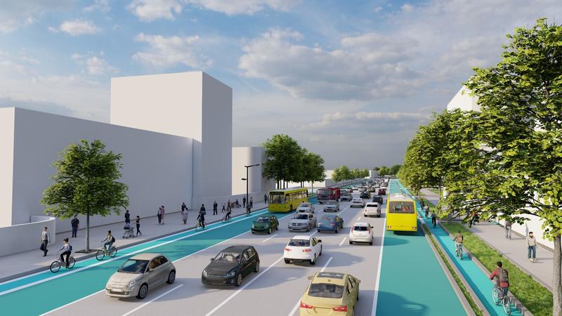 Primăria Timişoara caută fonduri UE de 165 milioane de lei pentru “magistrala verde”