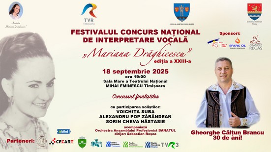 Festivalul Concurs ”Mariana Drăghicescu”, la Timișoara și Bogâltin