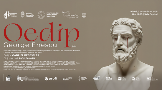 Oedip de George Enescu, în premieră la Timișoara, în deschiderea Stagiunii 2025/2026
