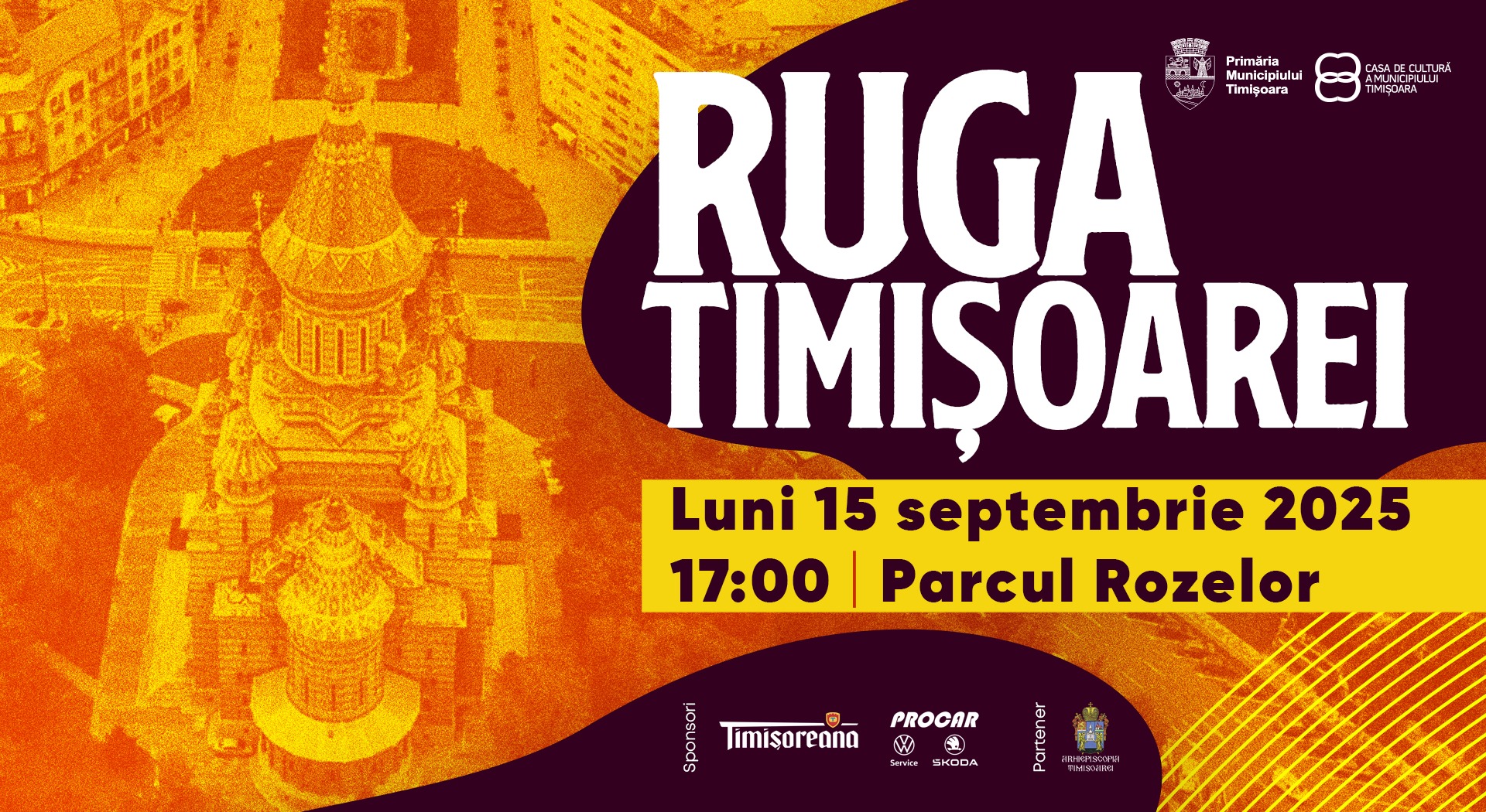 Ruga Timișoarei 2025, în Parcul Rozelor