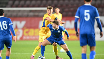 România U21, victorie cu Cipru în Gruia