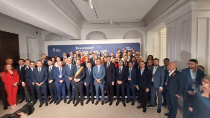 Participanții la Timisoara Summit Cities, Muzeul de Arta, 30 septembrie 2025
