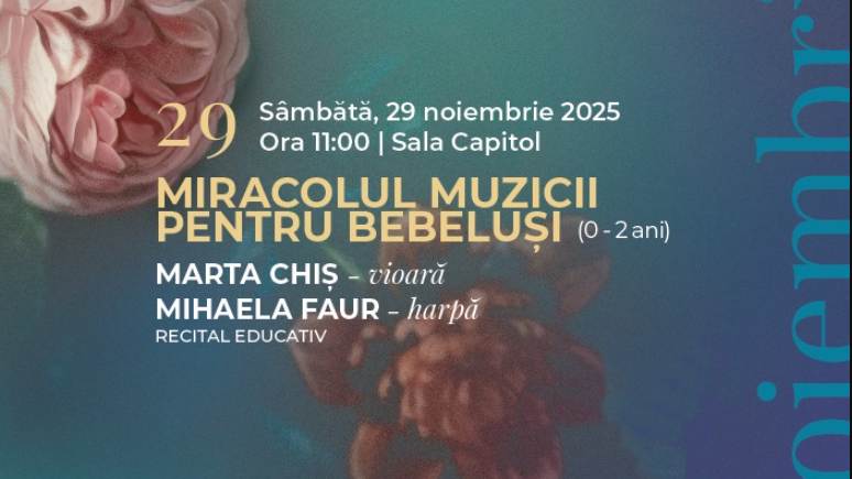 Programul lunii noiembrie la Filarmonica Banatul Timisoara