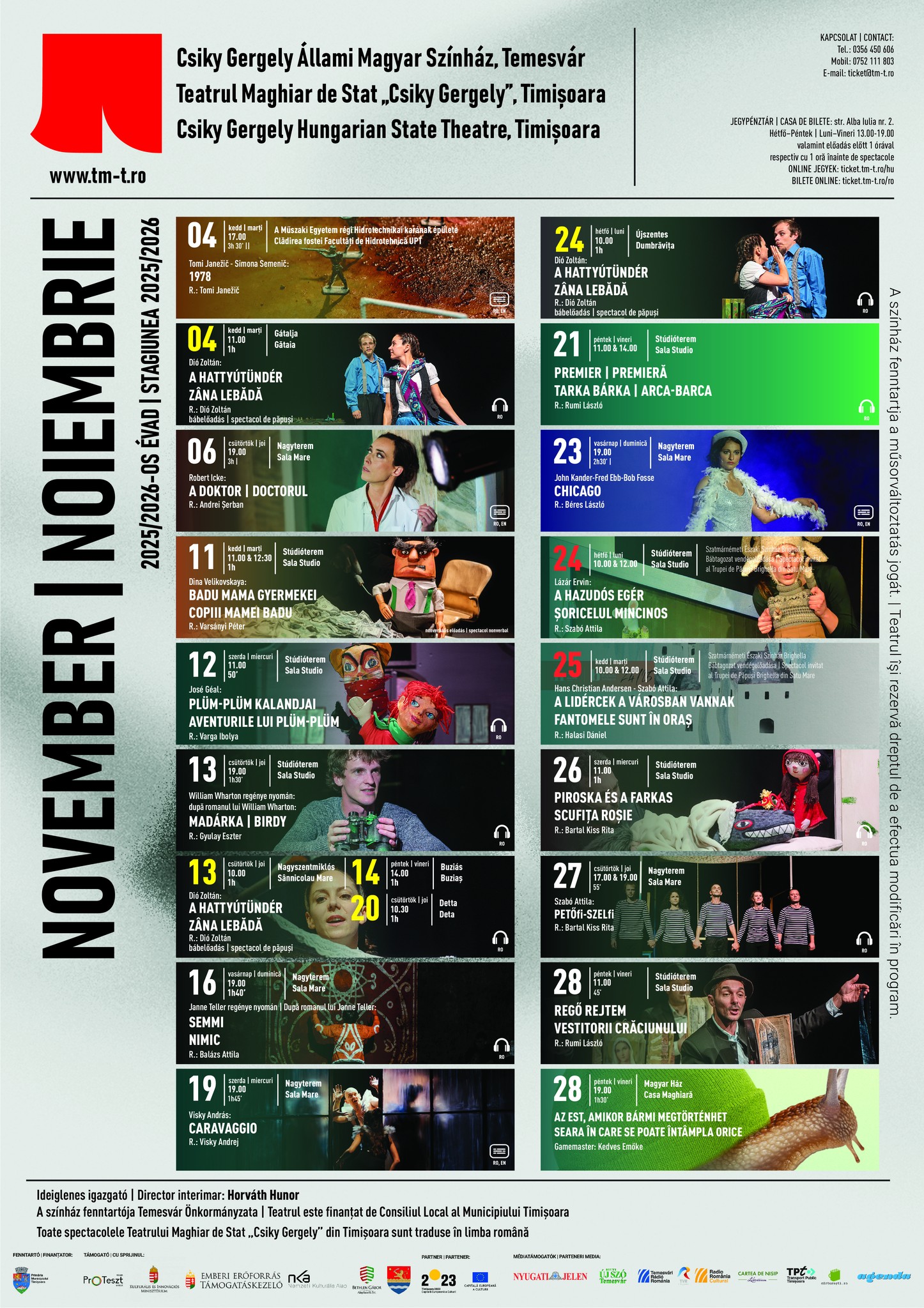 teatrul maghiar timisoara